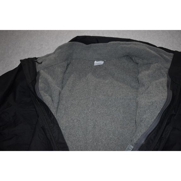 Columbia Ski Jacket Interchange Mens Size 5XB BIG Snowboarding Omni-Heat Black - Picture 7 of 12